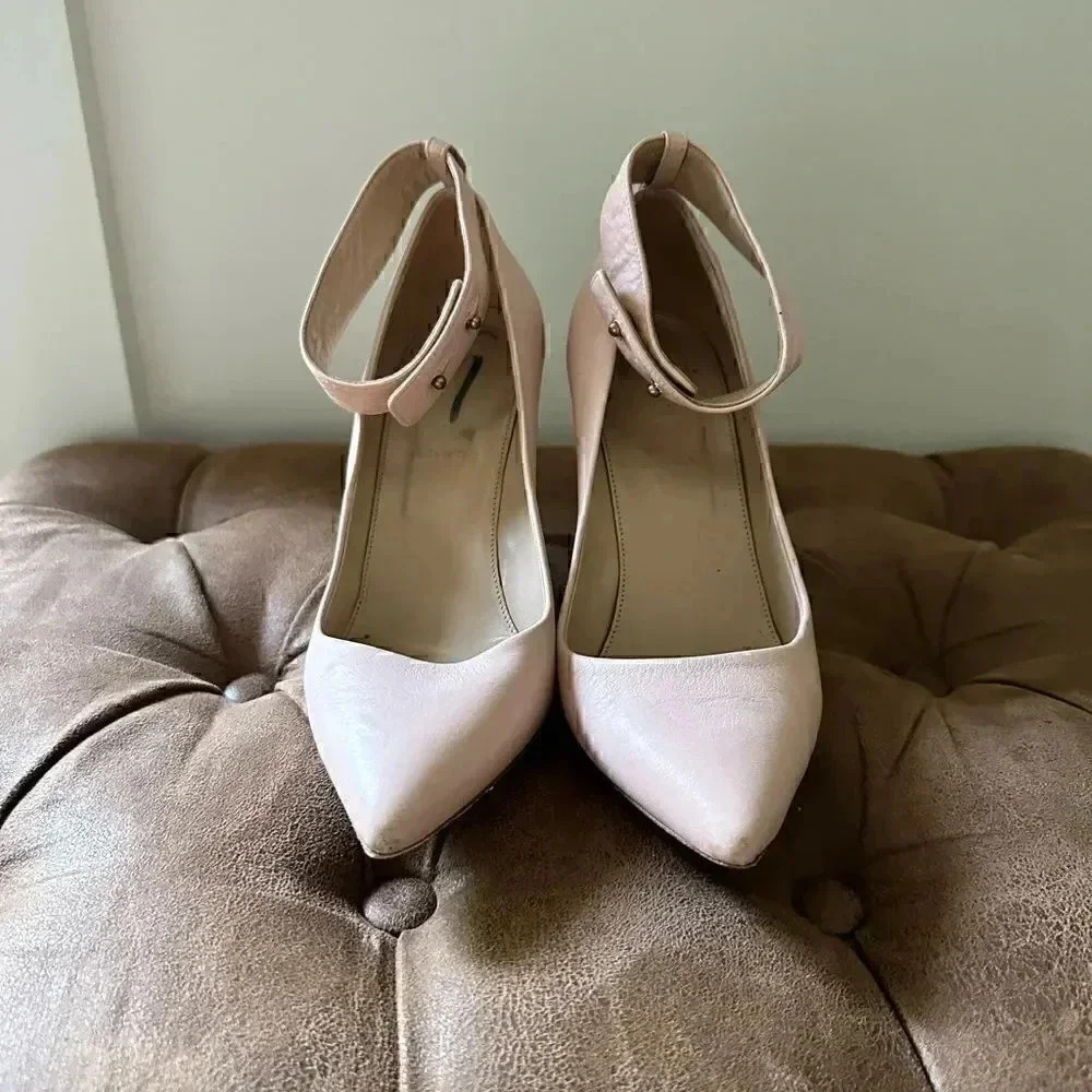 J crew leather heels - Picture 2 of 6